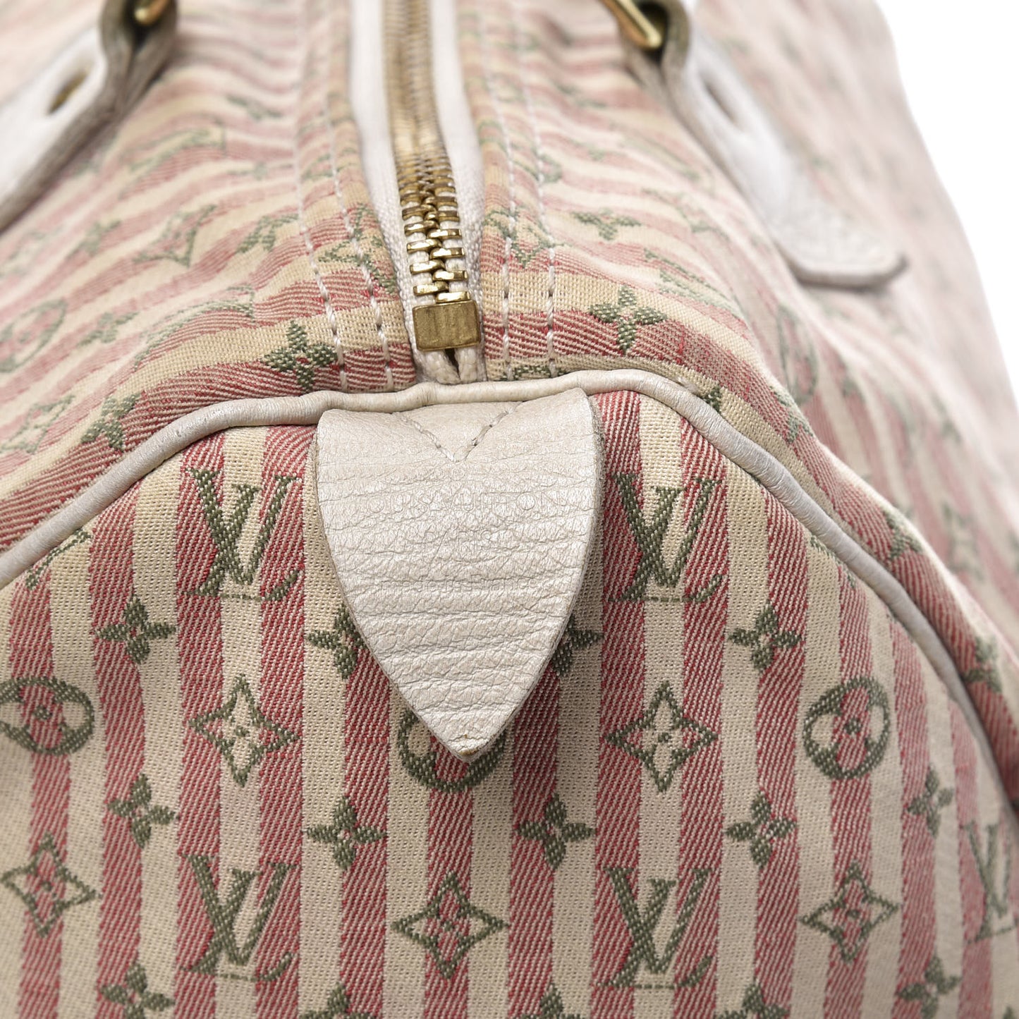Mini Lin Croisette Speedy 30 Rouge