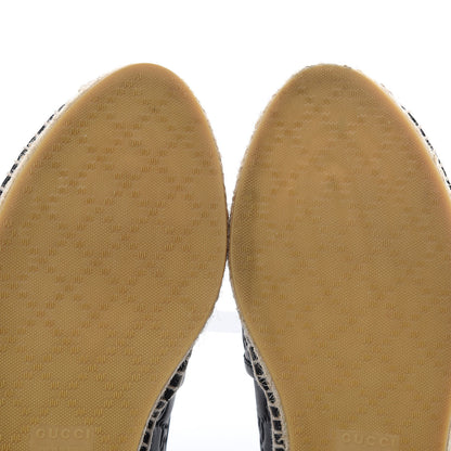Gucci Guccissima Signature Espadrilles 37 Black 7 of 11
