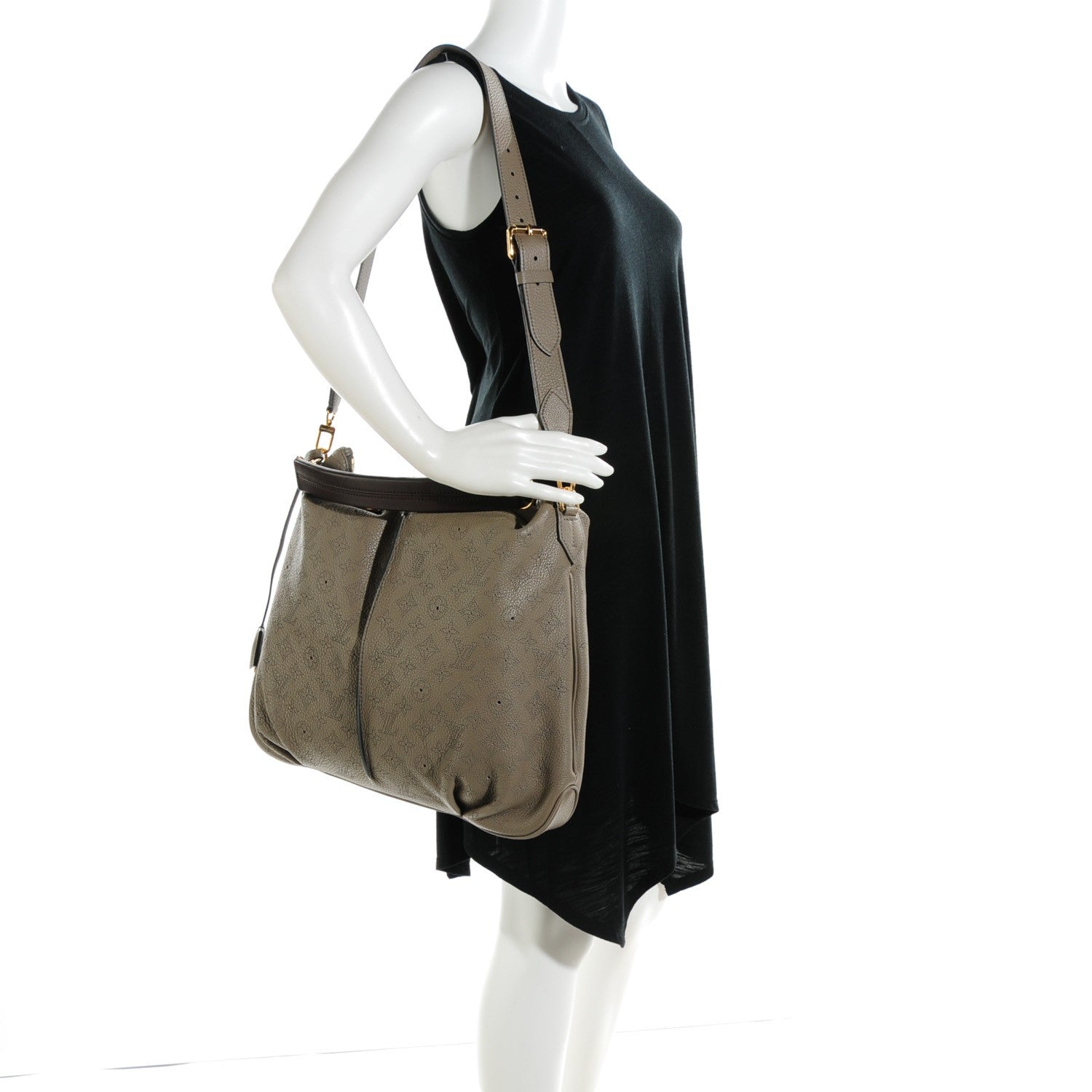Louis Vuitton Mahina Selene PM Taupe 2 of 7