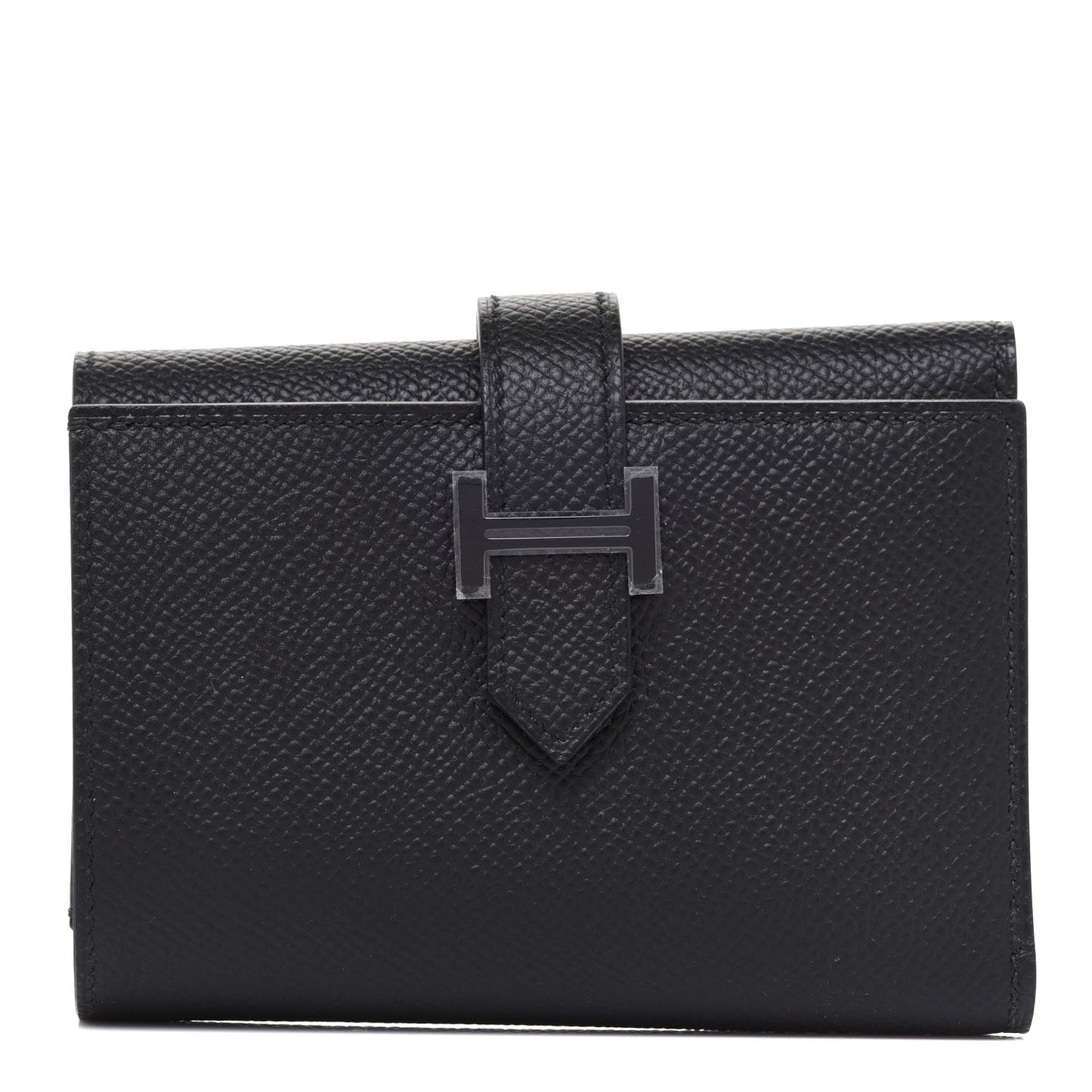 Epsom Tri-Fold Compact Monochrome Bearn Wallet Black