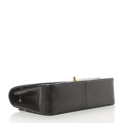 Chanel Lambskin Quilted Medium Single Flap Black 4 of 16