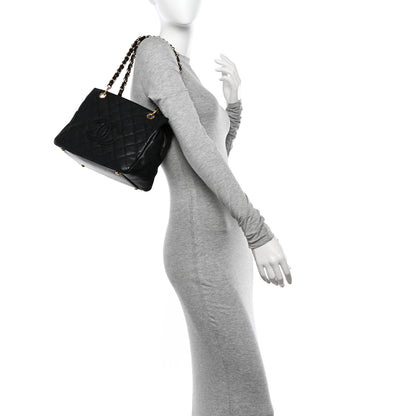 Chanel Caviar Quilted Petit Timeless Tote PTT Black 2 of 10