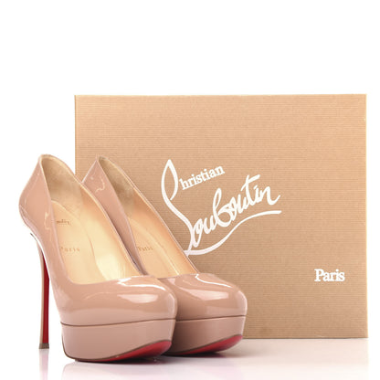Christian Louboutin Patent Dirditta 130 Pumps 39.5 Nude 10 of 10