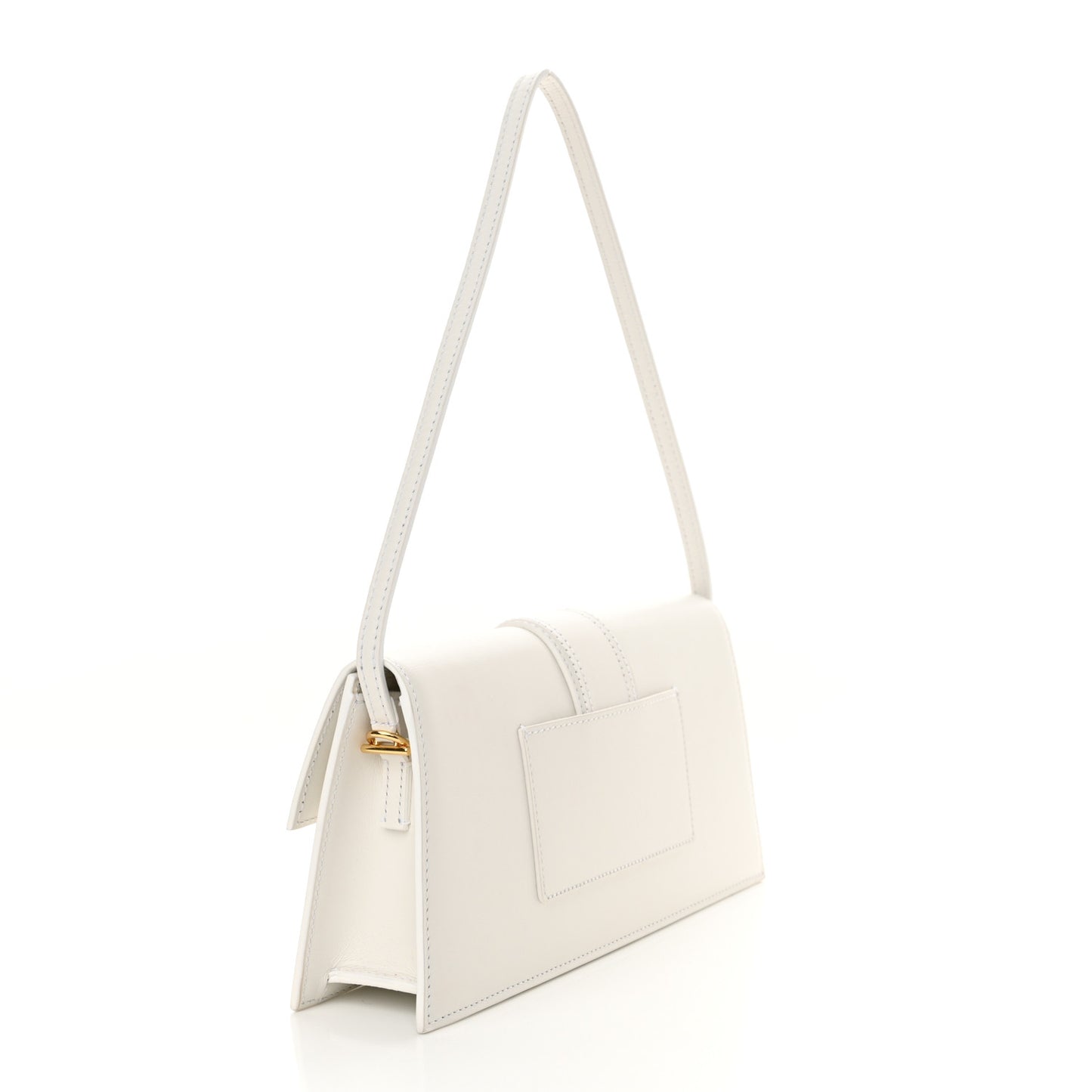 Smooth Calfskin Le Bambino Long White