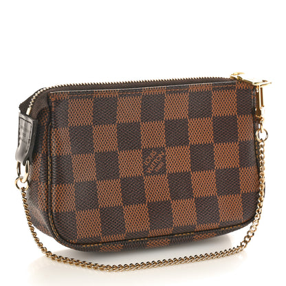 Louis Vuitton Damier Ebene Mini Pochette Accessories 3 of 10