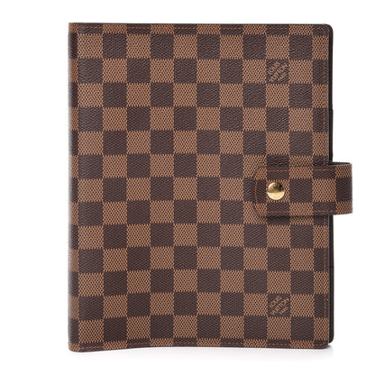 Louis Vuitton Damier Ebene Large Ring Agenda Cover 1 of 12