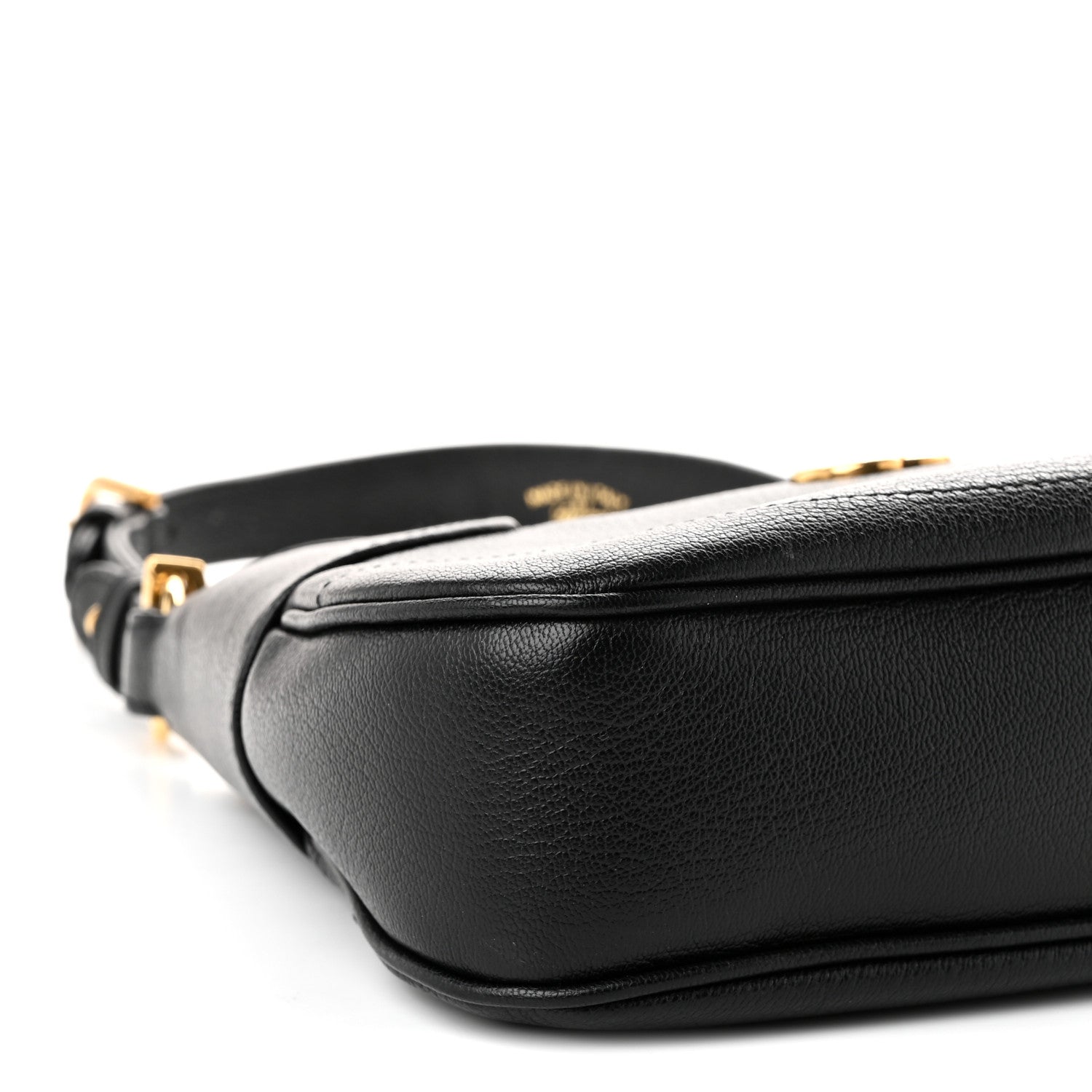 Gucci Goatskin Small Aphrodite Shoulder Bag Black 8 of 9