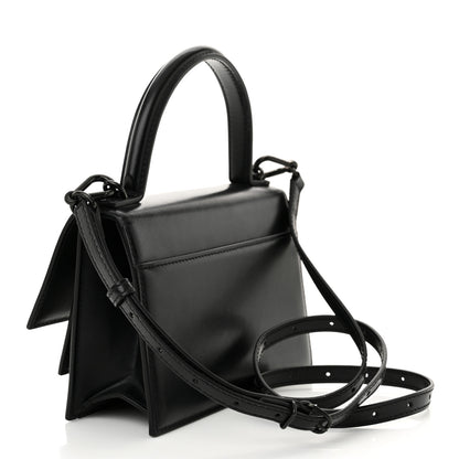 Balenciaga Box Calfskin Monochrome XS Sharp Top Handle Bag Black 3 of 13