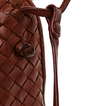 Bottega Veneta Nappa Intrecciato Nodini Crossbody Messenger Terracota 16 of 18