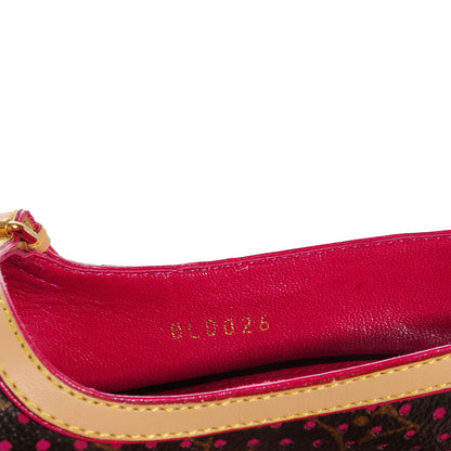 Louis Vuitton Monogram Perforated Heels 38 Fuchsia 8 of 8