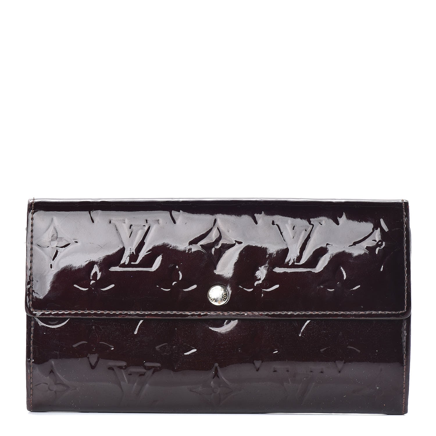 Louis Vuitton Vernis Sarah Wallet Amarante 1 of 16