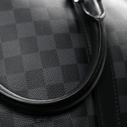 Louis Vuitton Damier Graphite Keepall Bandouliere 55 15 of 15