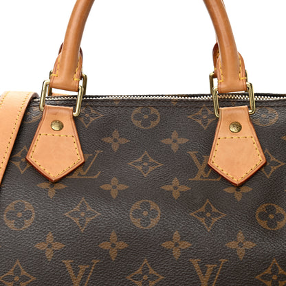 Louis Vuitton Monogram Speedy Bandouliere 30 8 of 12