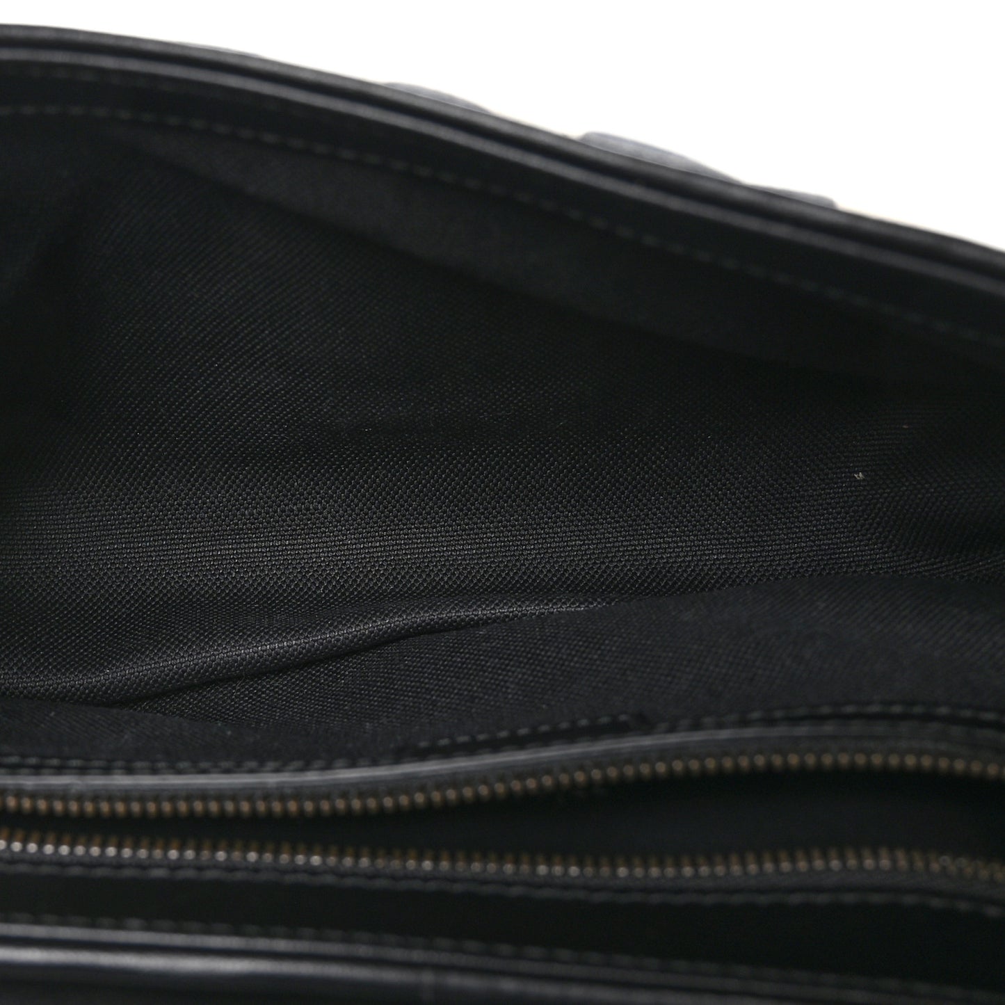 Canvas Matelasse Diagonal Polka Dot Small GG Marmont Shoulder Bag Black White