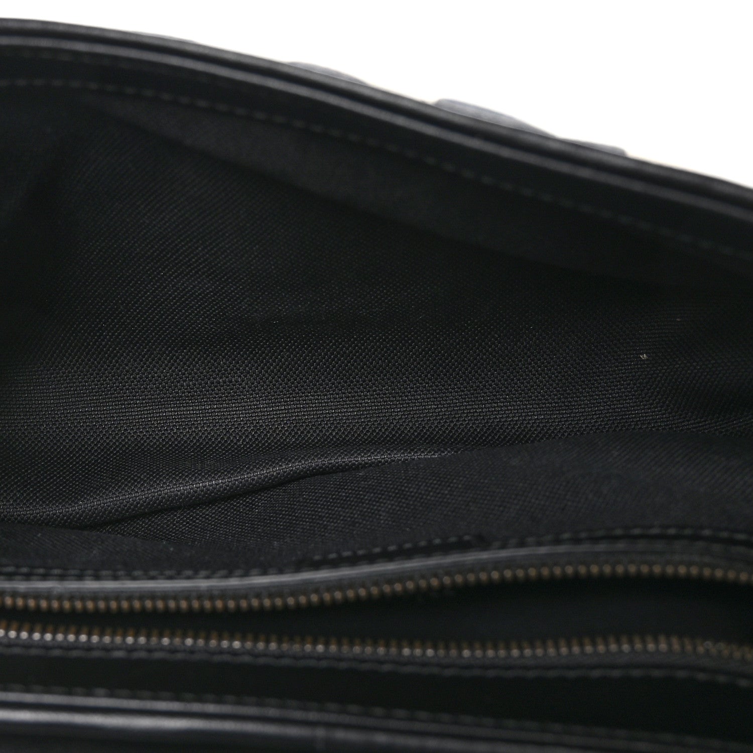 Gucci Canvas Matelasse Diagonal Polka Dot Small GG Marmont Shoulder Bag Black White 5 of 11