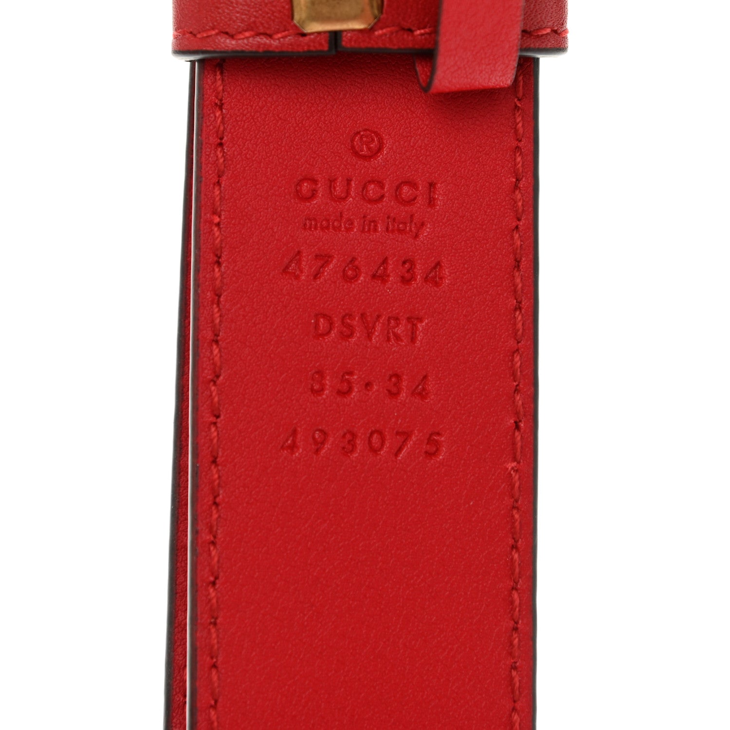 Gucci Calfskin Matelasse GG Marmont Belt Bag 85 34 Hibiscus Red 8 of 12