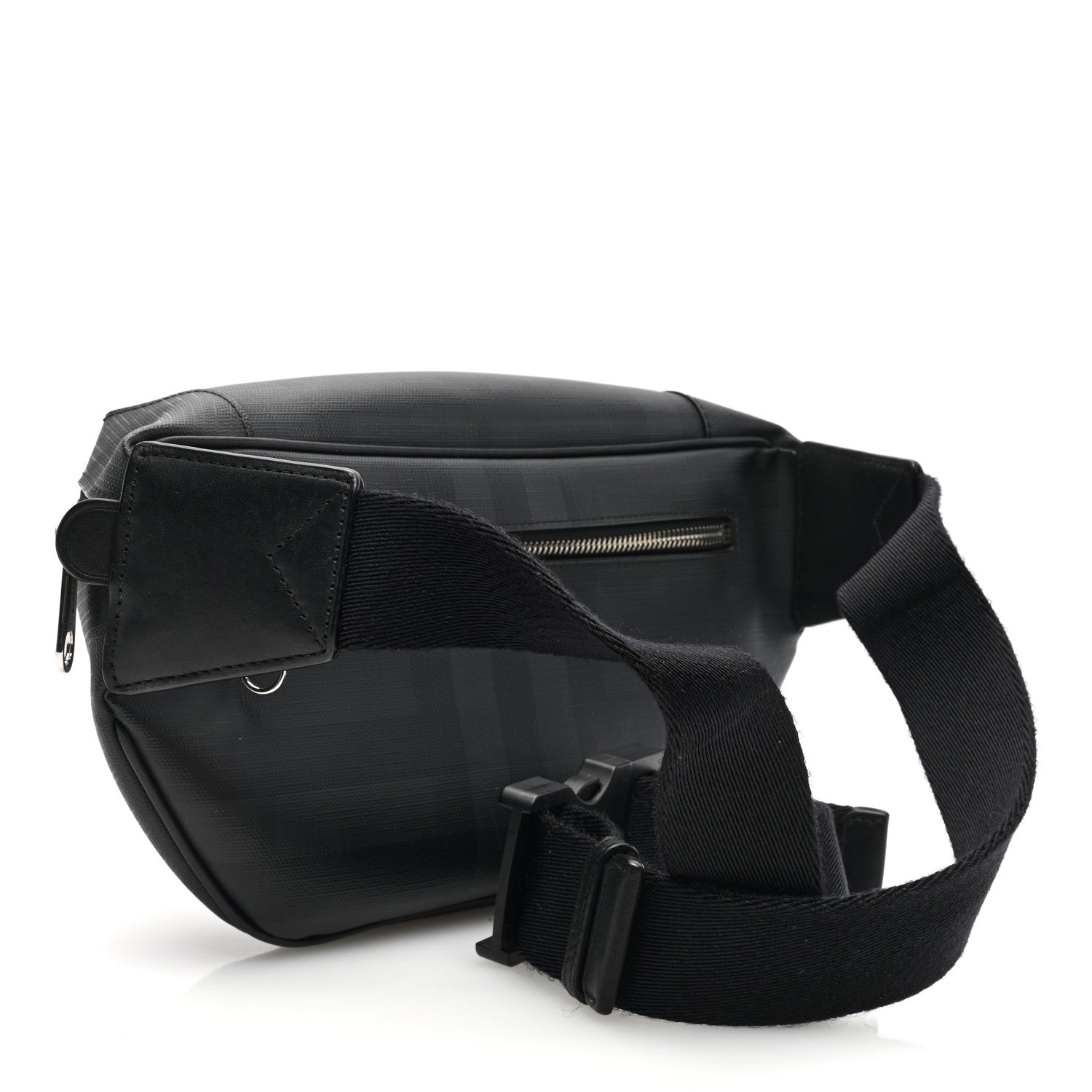 Burberry Charcoal London Check Calfskin Sonny Bum Bag Charcoal 3 of 9