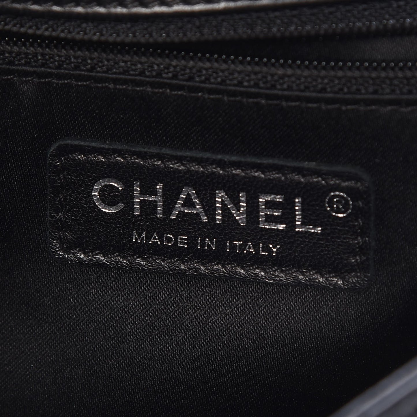 Lambskin Small CC Crossing Flap Black