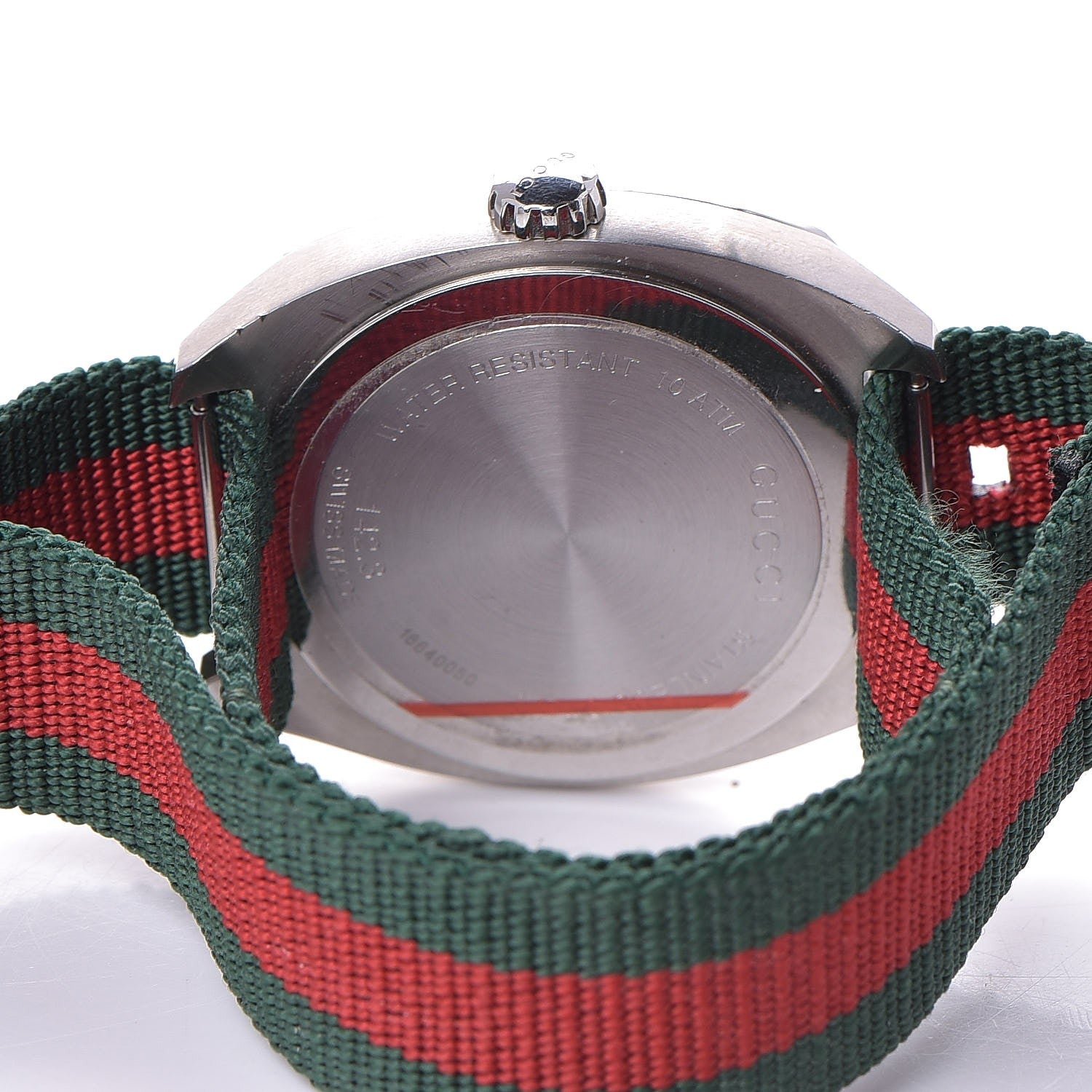 Gucci Stainless Steel Nylon 41mm GG2570 Quartz Watch Black 5 of 6