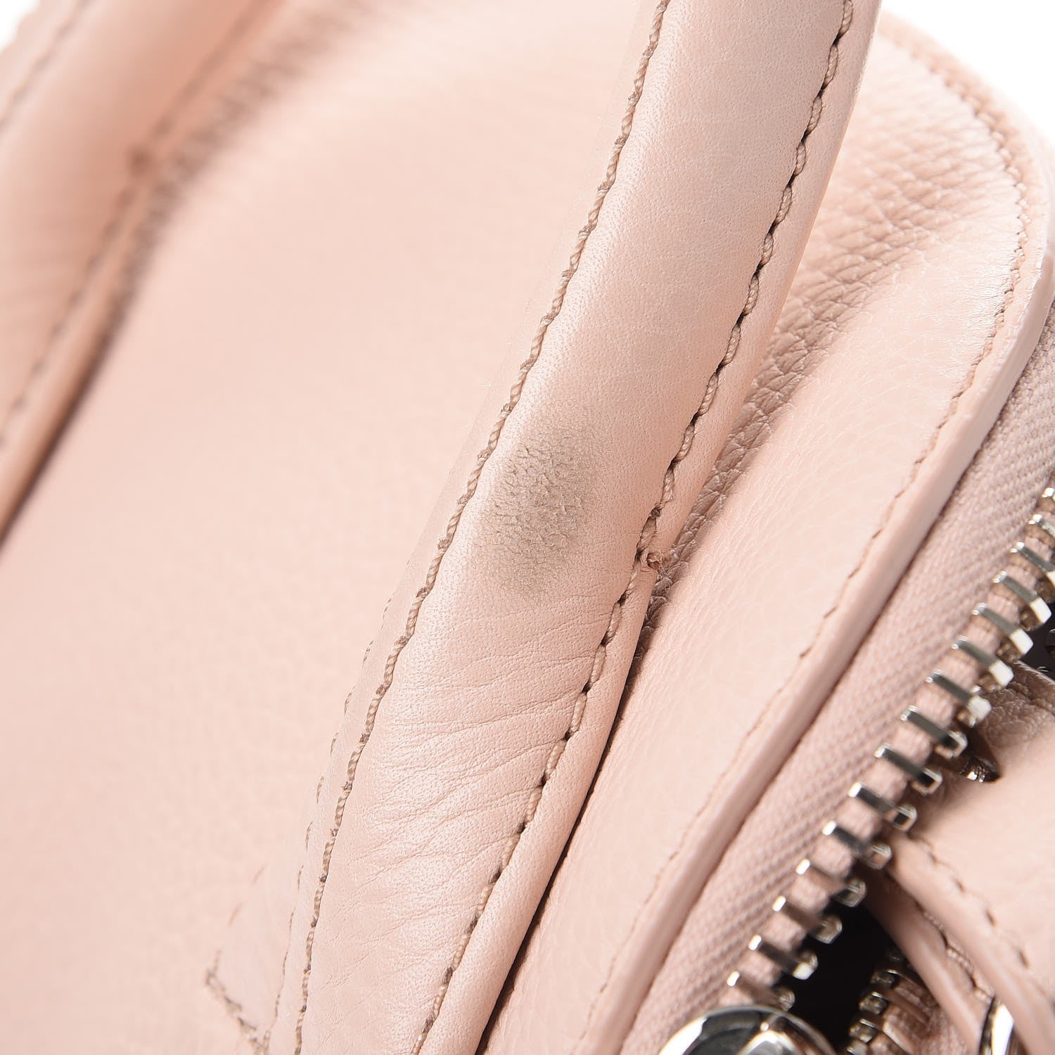 Alexander Wang Pebbled Lambskin Mini Rockie Pale Pink Rhodium Hardware 7 of 7