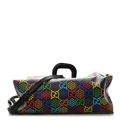 Gucci GG Supreme Monogram Psychedelic Duffle Backpack Black Multicolor 1 of 10