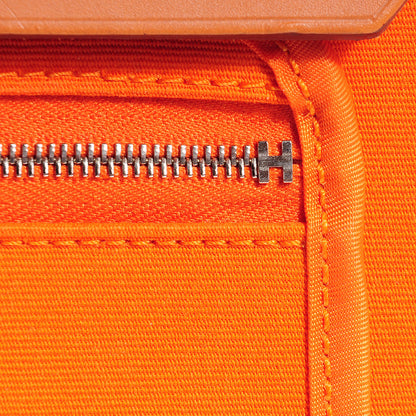 Hermes Toile Herbag Zip 31 PM Orange 3 of 19