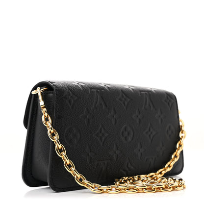 Louis Vuitton Empreinte Metis Wallet On Chain Black 3 of 10