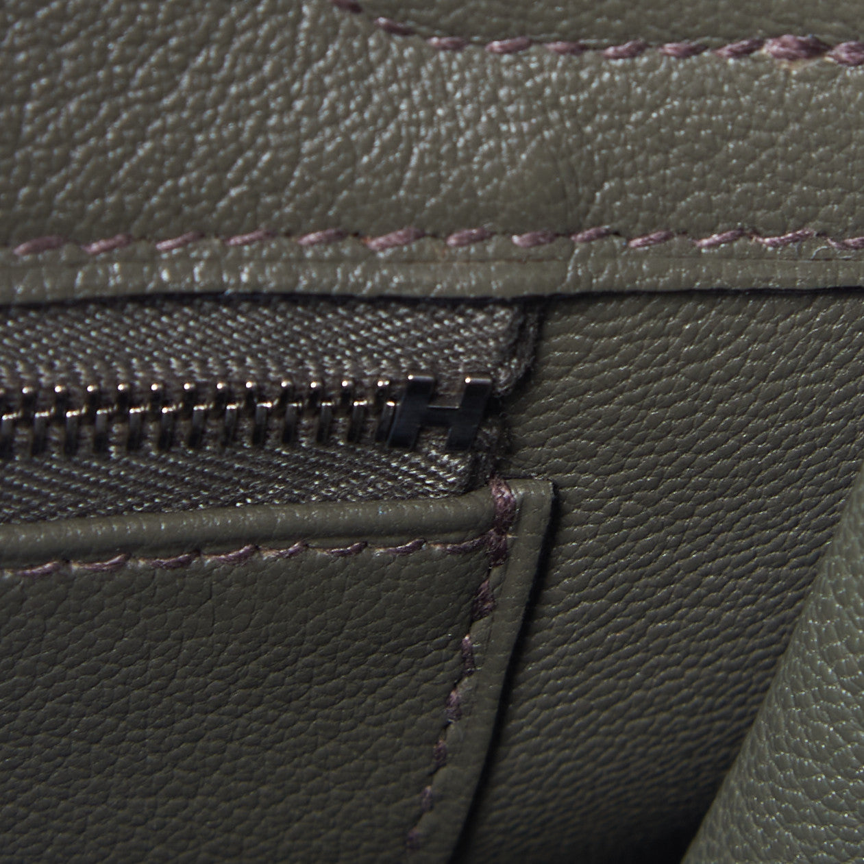 Hermes Togo Birkin 30 Vert De Gris 16 of 31