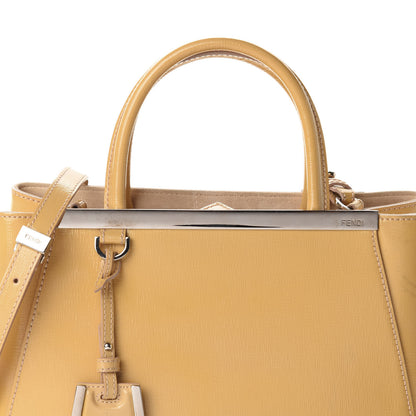 Fendi Vitello Vernice Camoscio Petite 2Jours Tote Make Up 12 of 12