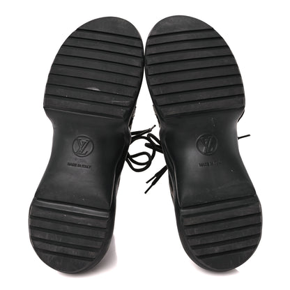 Louis Vuitton Calfskin Patent Monogram LV Archlight Sneakers 39 Black 5 of 9