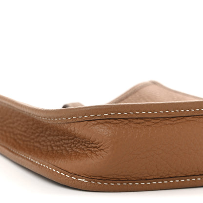 Hermes Taurillon Clemence Evelyne TPM Gold 9 of 11