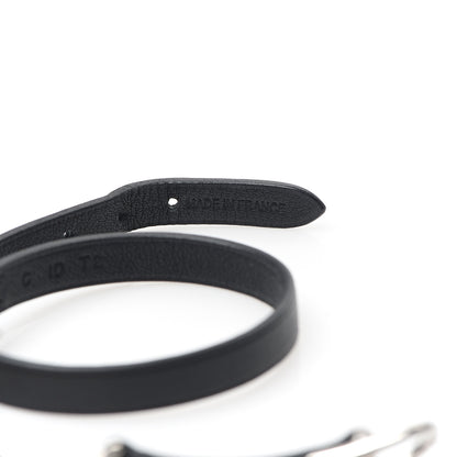 Hermes Swift Etrier Double Tour Bracelet T2 Black 4 of 5