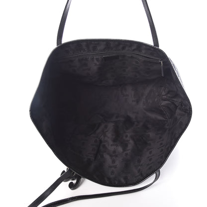 Gucci Patent Monogram Small Jolie Tote Black 5 of 13