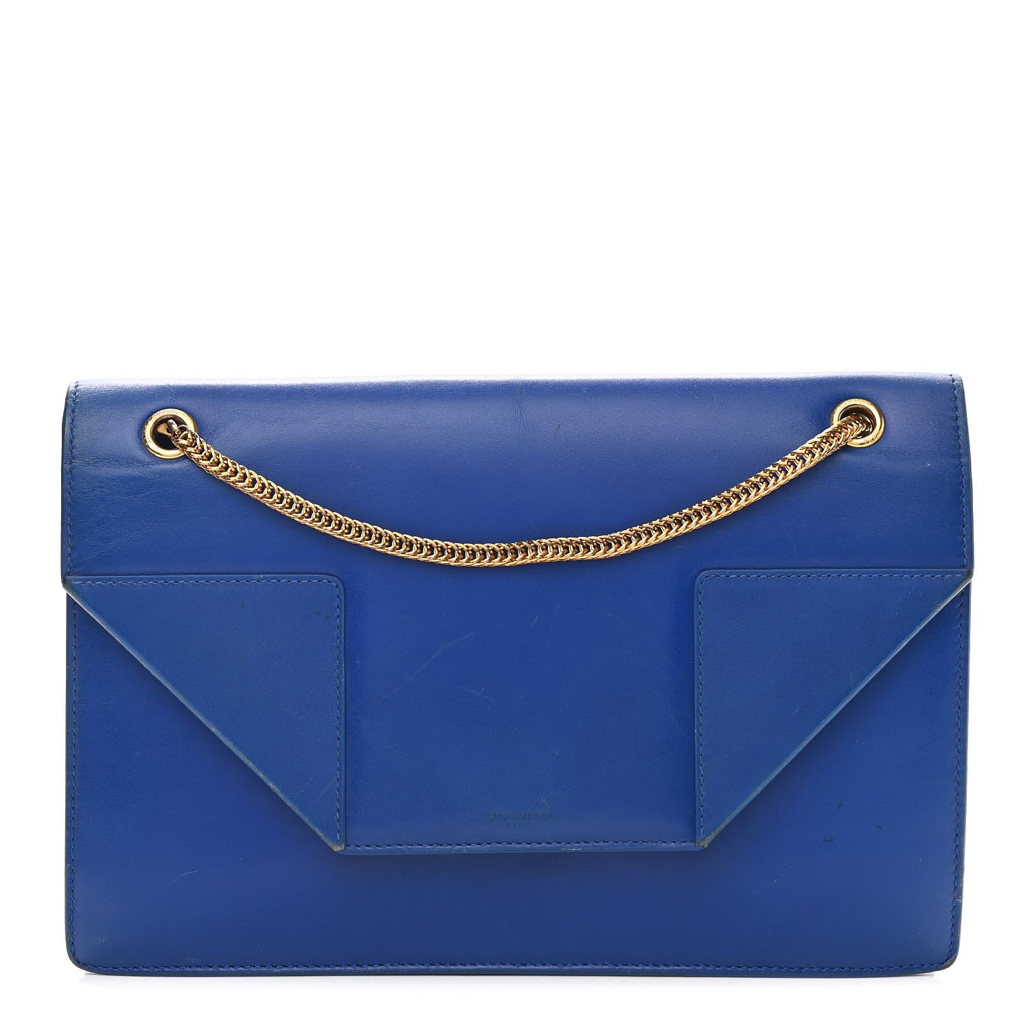 Saint Laurent Calfskin Medium Classic Betty Blue 1 of 15