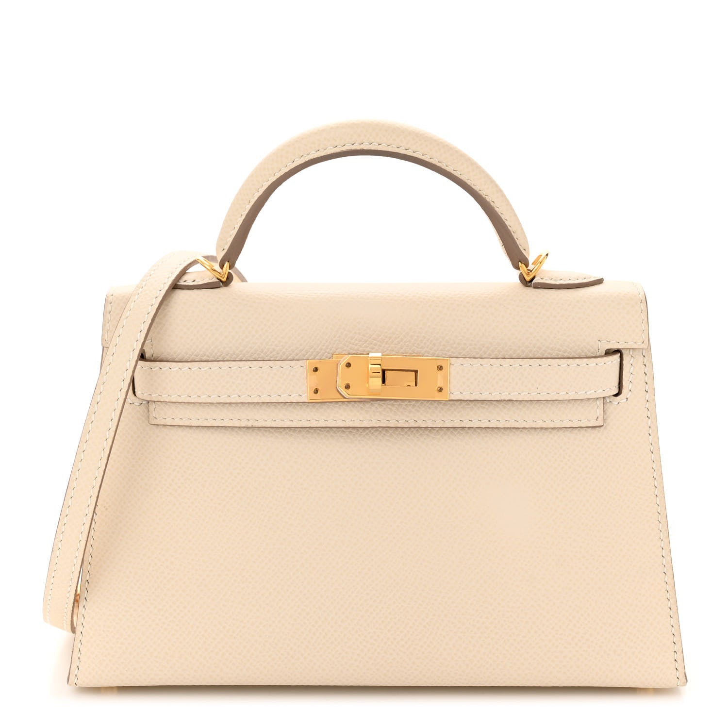 Hermes Epsom Mini Kelly Sellier 20 Craie 1 of 11
