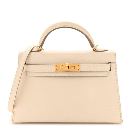 Hermes Epsom Mini Kelly Sellier 20 Craie 1 of 11