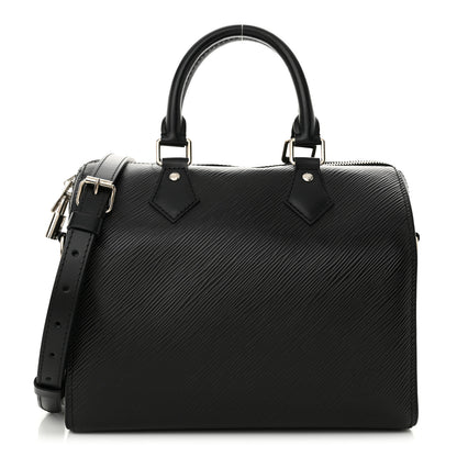 Louis Vuitton Epi Speedy Bandouliere 25 Black 1 of 11