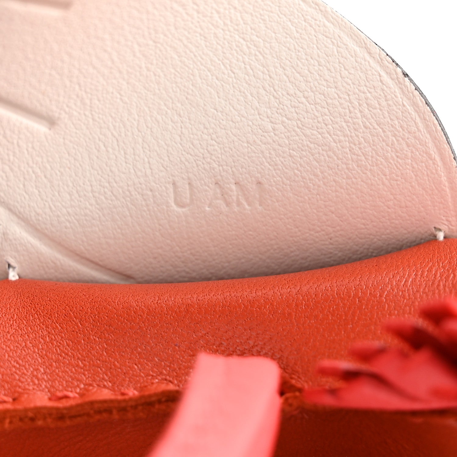 Hermes Milo Lambskin Grigri Rodeo Pegase Horse Bag Charm MM Orange Poppy Craie Terre Battue 3 of 5
