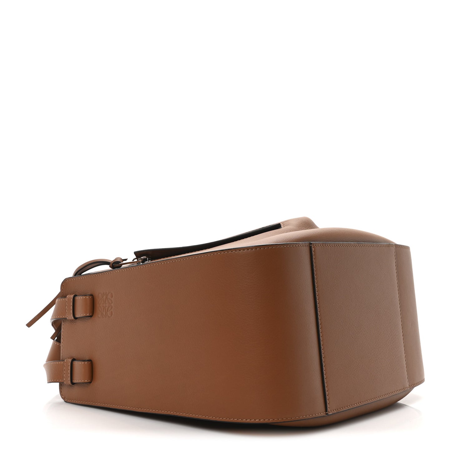 Calfskin Small Hammock Shoulder Bag Tan
