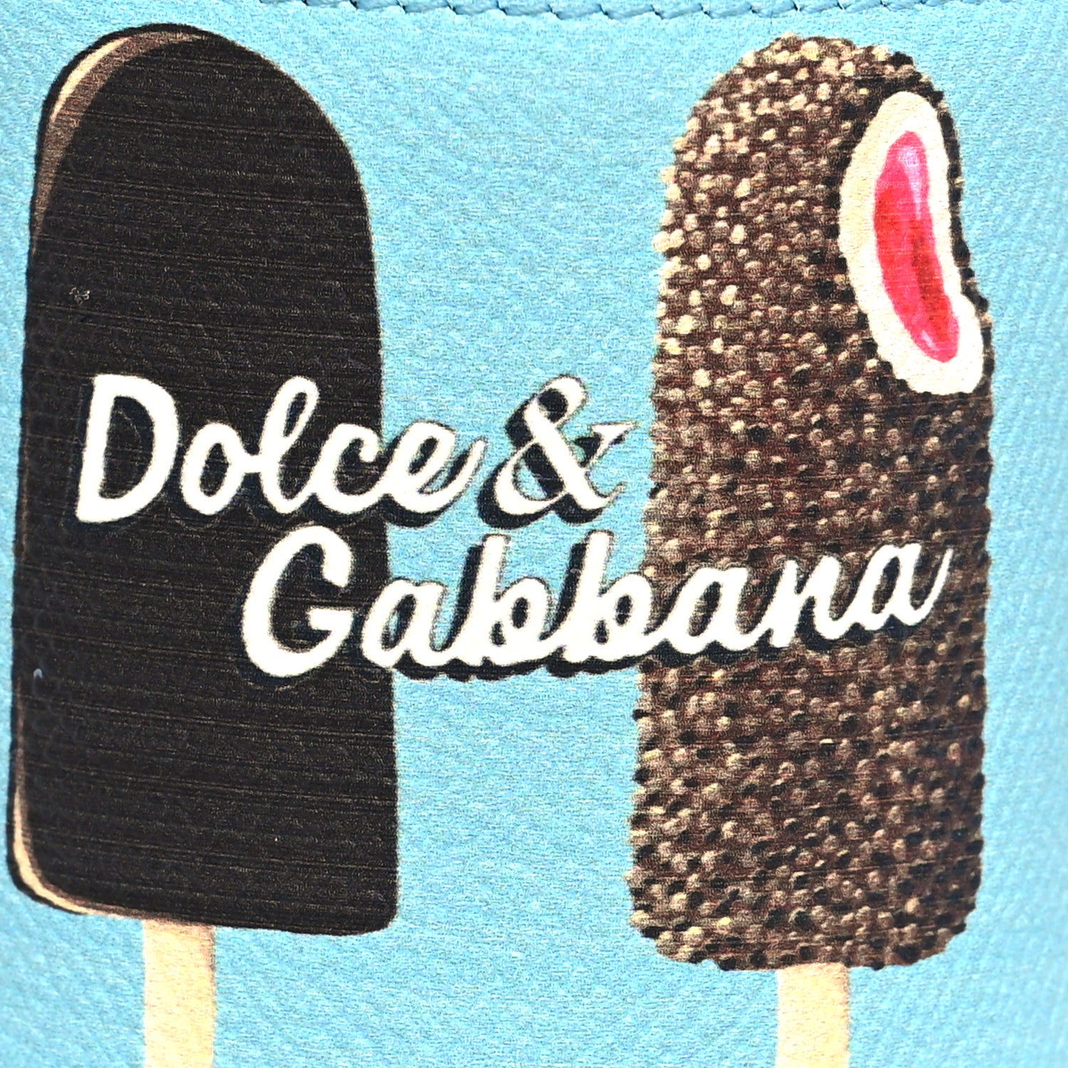 Dolce & Gabbana Dauphine Popsicle Printed Keychain Blue 7 of 9
