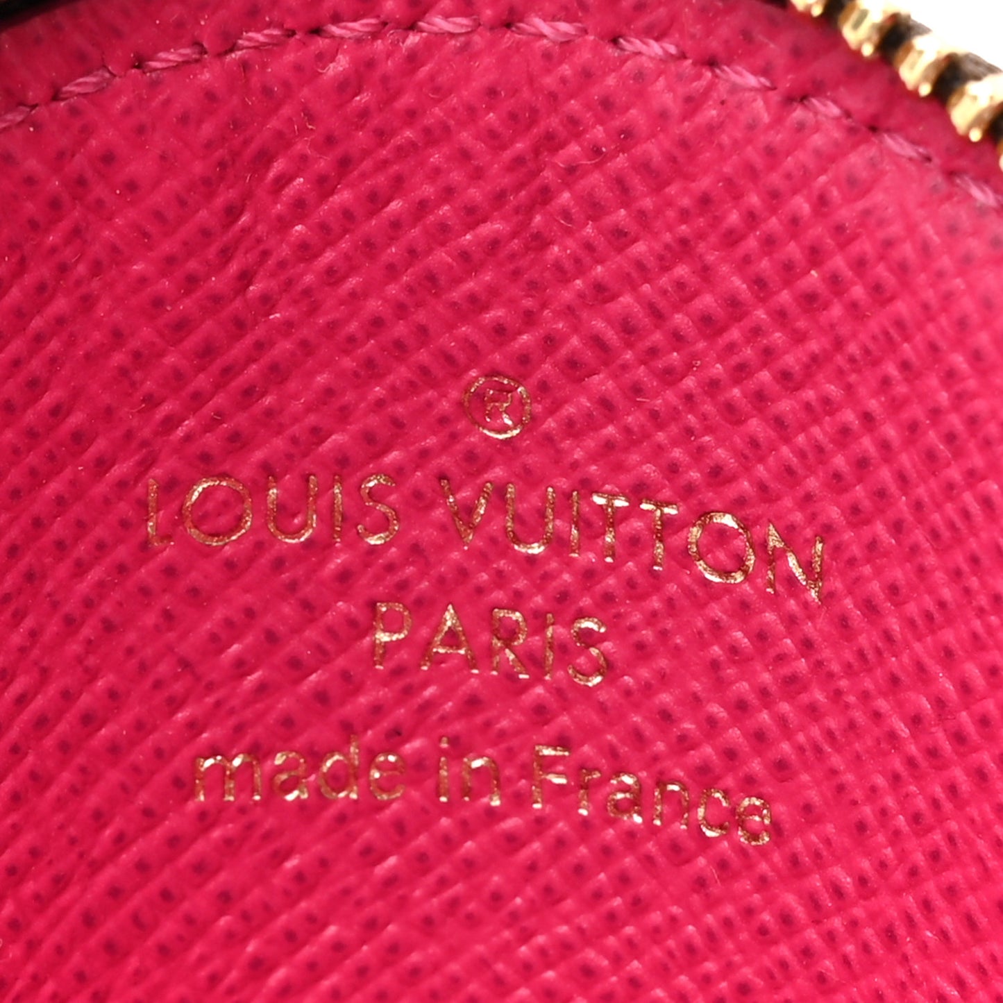 Monogram 2018 Christmas Animation Round Coin Purse