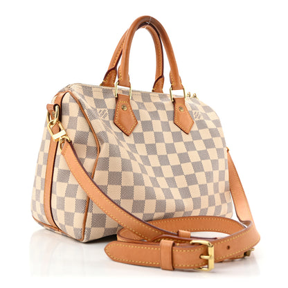 Louis Vuitton Damier Azur Speedy Bandouliere 25 3 of 15