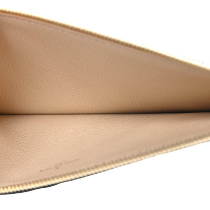 Louis Vuitton Empreinte Felicie Chain Wallet Zippered Insert Cream 5 of 7