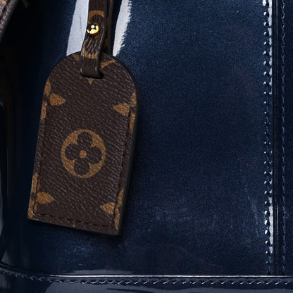 Louis Vuitton Patent Monogram Alma BB Marine 7 of 14