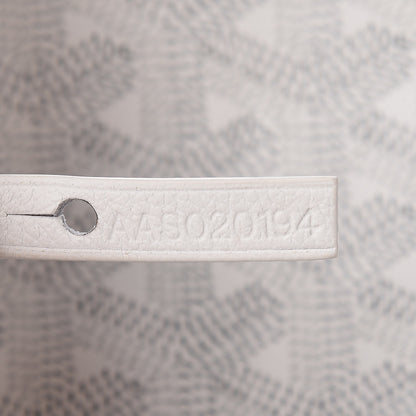 Goyard Goyardine Saint Louis GM White 8 of 11