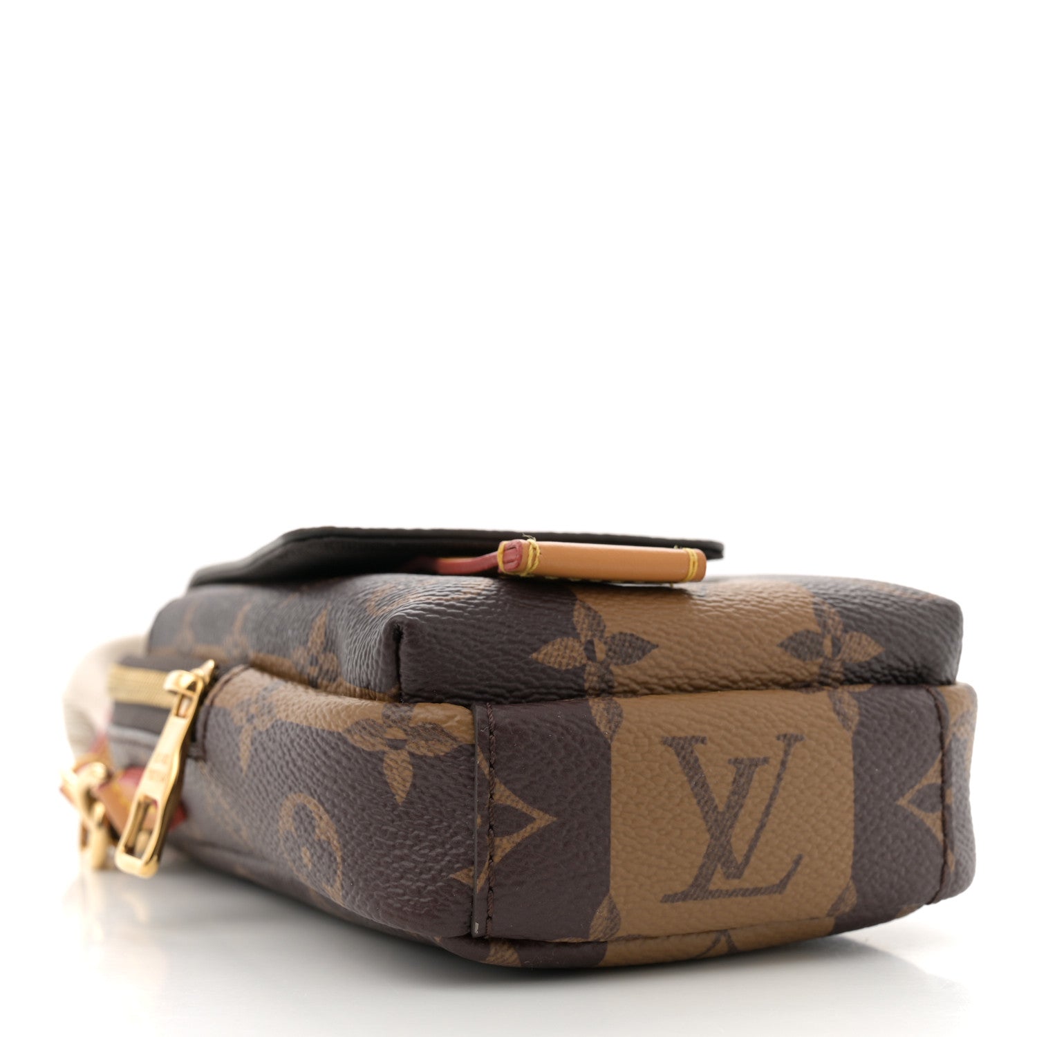 Louis Vuitton X NIGO Reverse Monogram Flat Double Phone Pouch 4 of 9