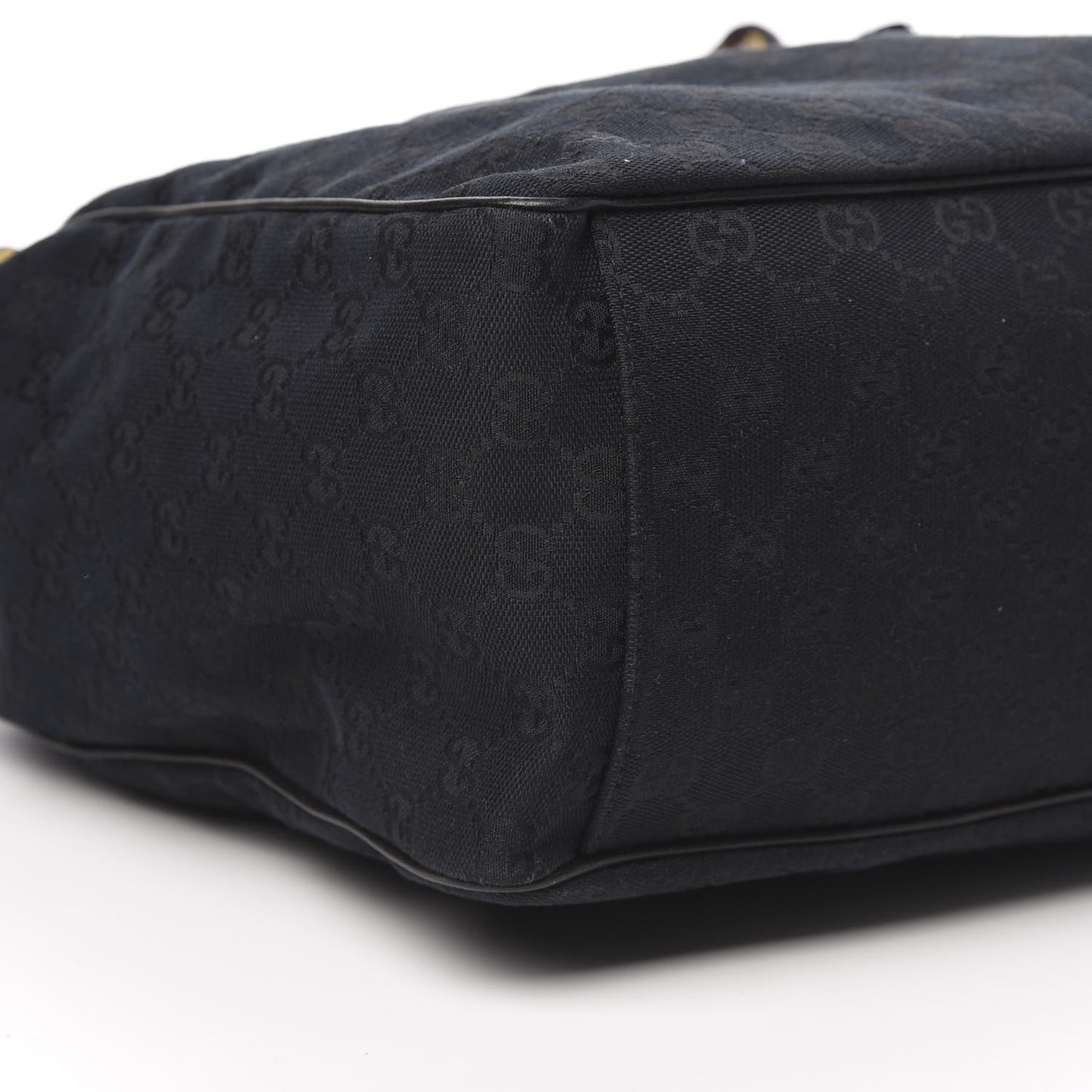 Monogram Large Positano Tote Black