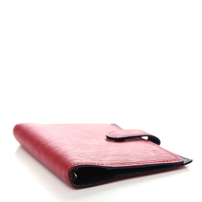 Louis Vuitton Epi Medium Ring Agenda Cover Rouge 4 of 7