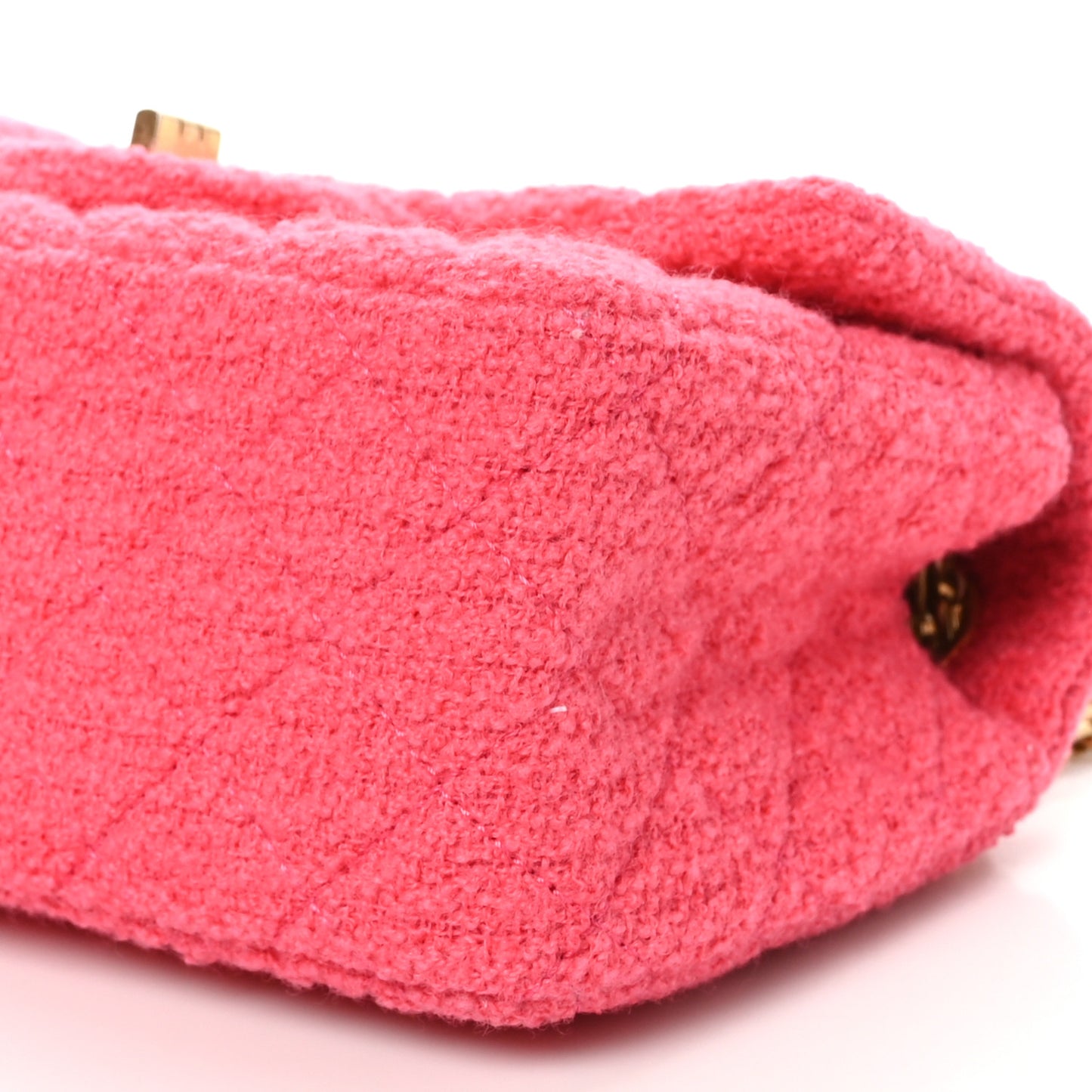 Tweed Quilted 2.55 Reissue Mini Flap Pink