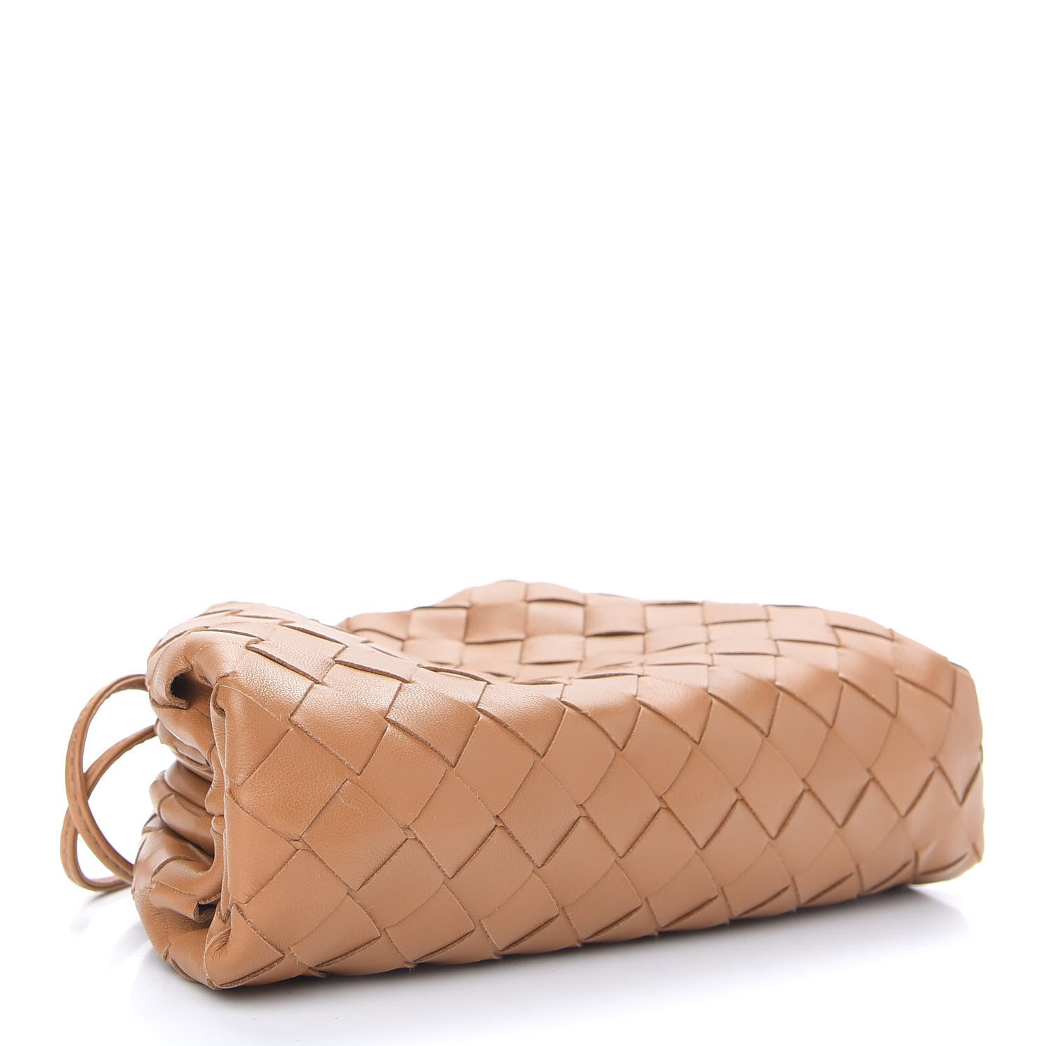 Bottega Veneta Nappa Intrecciato The Mini Pouch Almond 4 of 8